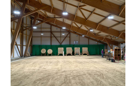 La nouvelle salle est (presque) prête....